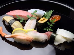 特上にぎり　トロ入り